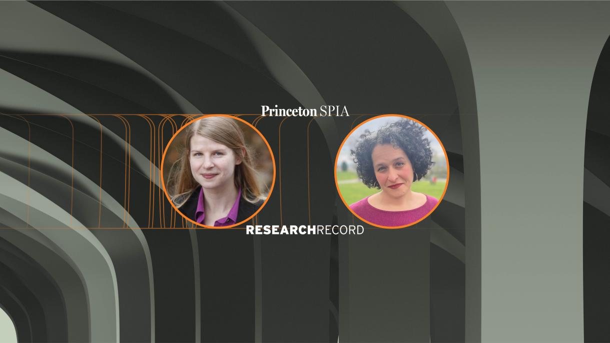 Barbara Buckinx and Amelia Frank-Vitale