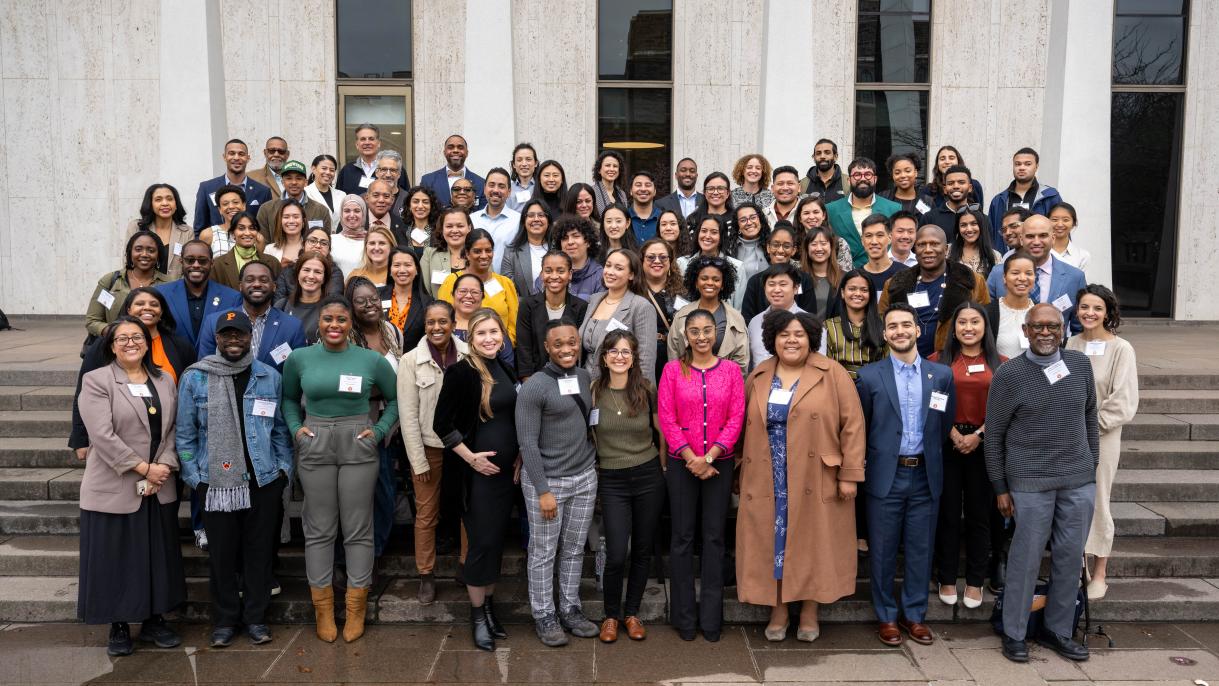 Princeton SPIA students and alumni gathered at the Students and Alumni of Color Spring Symposium on April 5 and 6 at Robertson Hall.