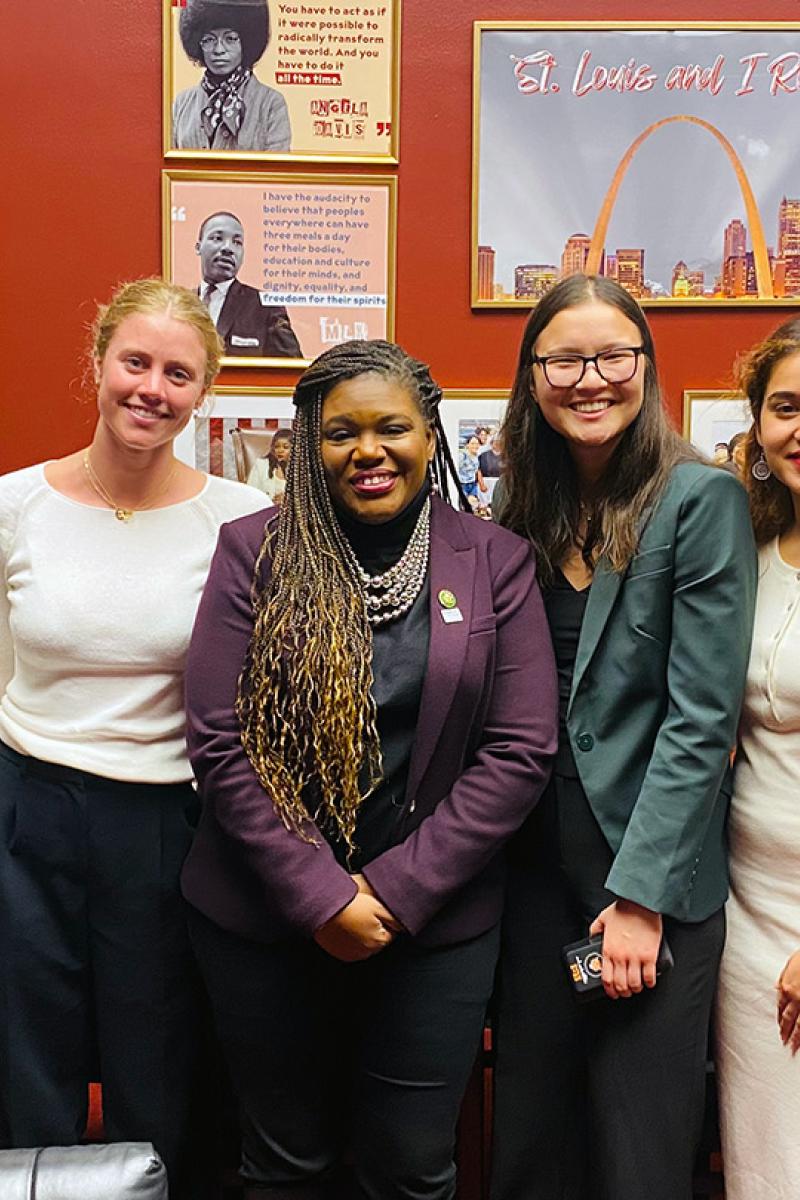 Students in Princeton Policy Advocacy Clinic course