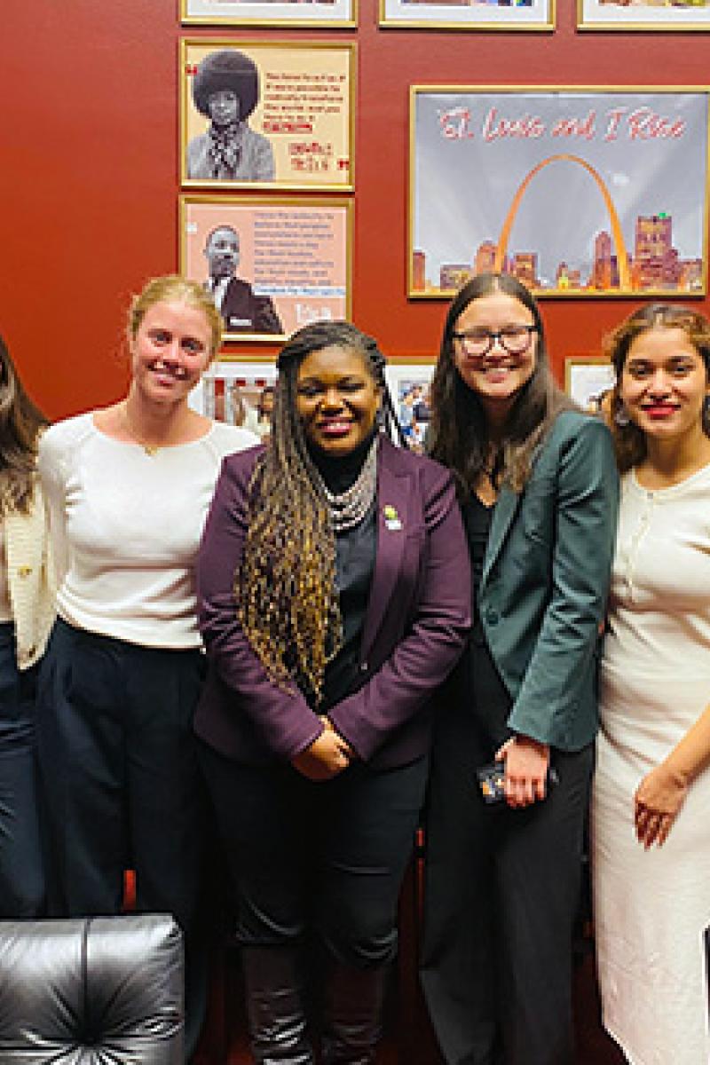 Students in Princeton Policy Advocacy Clinic course
